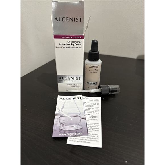 Algenist Concentrated Reconstructing Serum Anti Aging Skin Care 1 oz/ 30 ml New - Picture 1 of 9